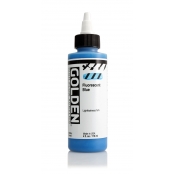 Encre Acrylic High Flow Golden V 119ml Bleu Fluorescent