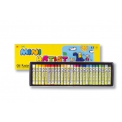 Pastels huile pour enfant Mungyo Mini Artist 25 pièces