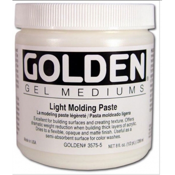 2-03575 - 0738797915671 - Golden - Pâte opaque allégée (Light Molding Paste) 236 ml