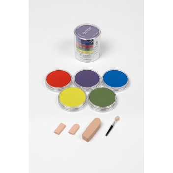 PAN30053 - 0879465001897 - Panpastel - Pastel Panpastel Set 5 couleurs + outils Teintes ombrées - 3