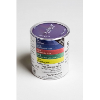 PAN30053 - 0879465001897 - Panpastel - Pastel Panpastel Set 5 couleurs + outils Teintes ombrées - 2