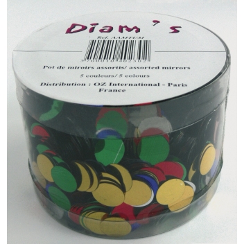 AAMTUM - 3700010402302 - Diam's - Sequin miroir ronds 5 000 pièces - spécial collectivité