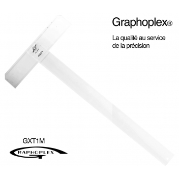 GX-T1M - 3700010405228 - Graphoplex - Té tête mobile 2 bords anti-taches 65 cm