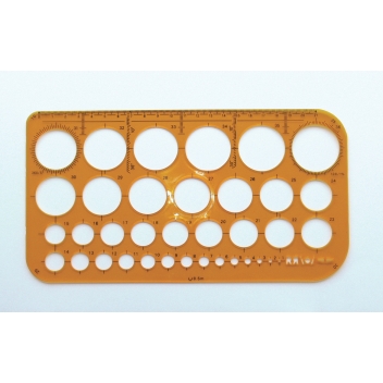 GXT41359 - 3700010413599 - Graphoplex - Trace cercles pairs et impairs 36 cercles