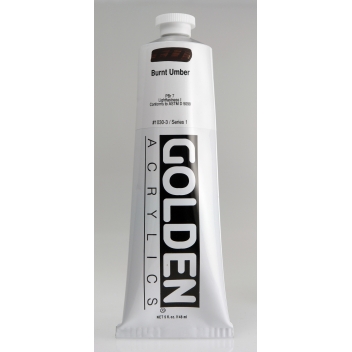 TT-01030 - 0738797103030 - Golden - Peinture Acrylic HB Golden I 150ml Terre d'ombre brûlée