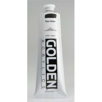 TT-01350 - 0738797135031 - Golden - Peinture Acrylic HB Golden I 150ml Terre d'ombre Naturel