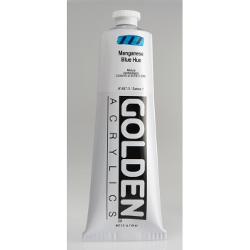 TT-01457 - 0738797145733 - Golden - Peinture Acrylic HB Golden I 150ml Teinte Bleu Manganèse