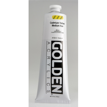 TT-01554 - 0738797155435 - Golden - Peinture Acrylic HB Golden IV 150ml Jaune Cadmium Moyen