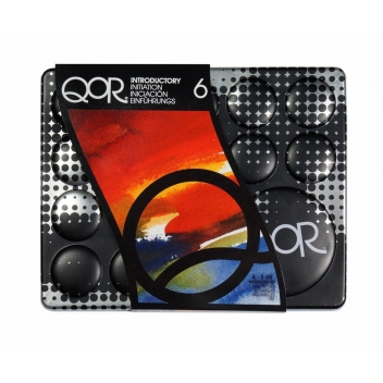 Q00001 - 0738797009585 - QoR de Golden - Aquarelle QoR Set découverte 6 couleurs de base