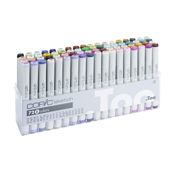 CS72SE - 4511338053058 - Copic - Set 72 marqueurs Manga Copic Sketch Set E