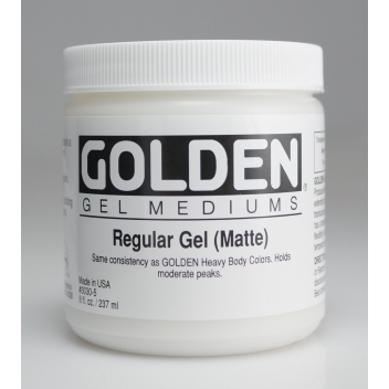2-03030 - 0738797913905 - Golden - Gel de base Mat (Regular Gel) 236 ml