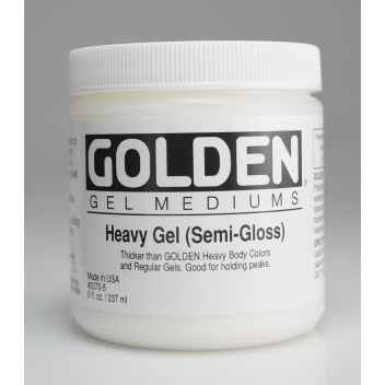 2-03070 - 0738797914087 - Golden - Gel de structure épais Satiné (Heavy Gel) 236 ml