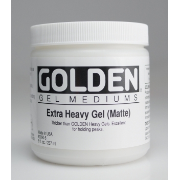 2-03090 - 0738797914162 - Golden - Gel de structure forte densité Mat (Extra Heavy) 236 ml