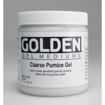 2-03200 - 0738797914506 - Golden - Mortier pierre ponce Grain moyen (Pumice Gel) 236 ml