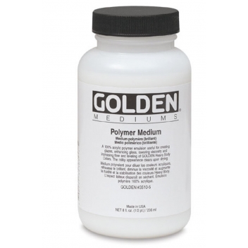 2-03510 - 0738797914902 - Golden - Médium Polymère Brillant 236 ml
