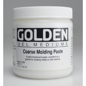 2-03572 - 0738797915633 - Golden - Pâte de structure texturée (Coarse Molding Paste) 236 ml