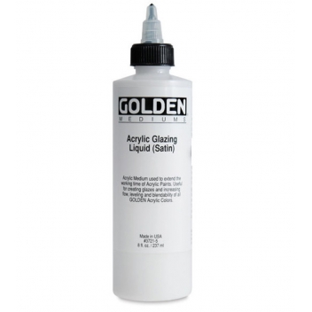 2-03721 - 0738797915992 - Golden - Médium glacis et décoration Satiné 236 ml