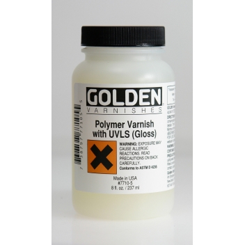 2-07710 - 0738797921191 - Golden - Vernis Polymère (base eau) Brillant 236 ml