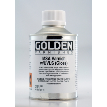 2-07730 - 0738797004481 - Golden - Vernis MSA (base essence minérale) Brillant 236 ml