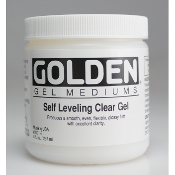 2-93001 - 0738797913684 - Golden - Gel à effet laque (Self Leveling Clear Gel) 236 ml