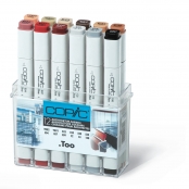 Set 12 marqueurs Manga Copic Marker Architecture