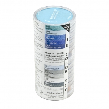 PAN30103 - 0879465002047 - Panpastel - Pastel Panpastel Set 10 couleurs + outils Marine