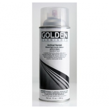 4-07738 - 0738797002418 - Golden - Vernis de conservation Spray Satiné 400 ml