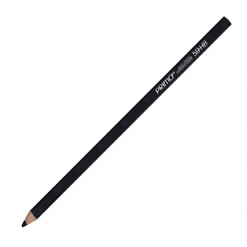 GP059HB - 0044974159005 - General Pencil - Crayon Fusain Noir Extra Tendre Primo HB 12 pièces
