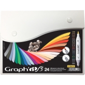 Set de 24 Marqueurs Graph'it Brush Comics