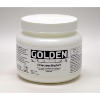 4-03690 - 0738797915923 - Golden - Medium Sérigraphie Silkscreen 473 ml
