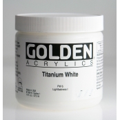 Peinture Acrylic HB Golden I 473ml Blanc Titane