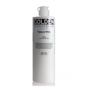 Peinture Acrylic FLUIDS Golden I 473ml Blanc Titane