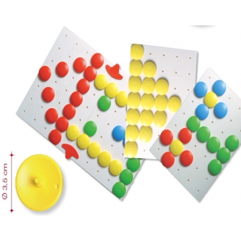MM31902 - 8009971319021 - Ludus - Jeu de clou Moyen CreaPoint Maxi 80 pièces - 3