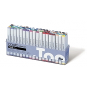 Set 72 marqueurs Manga Copic Sketch Set B (24 gris)