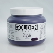 Peinture Acrylic HB Golden VII 946ml Violet Permanent Foncé