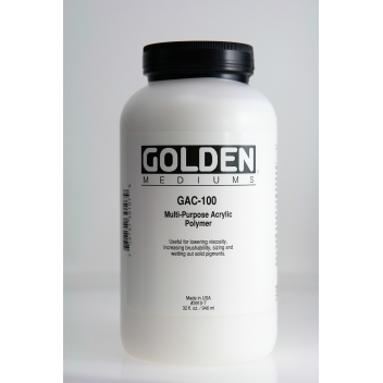 9-03910 - 0738797391079 - Golden - Liant pour pigment GAC100 Acrylic 946ml