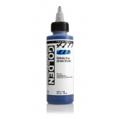 Encre Acrylic High Flow Golden I 119ml Bleu Phthalo transp.