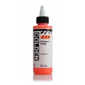 Encre Acrylic High Flow Golden V 119ml Orange Fluorescent