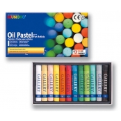 Pastels à l\'huile Mungyo Boite 12 assortis