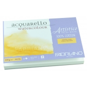 Papier Fabriano Artistico X 12,5x18 300g 25 feuil. Fin