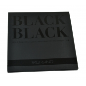 Papier Fabriano Noir Bloc 20x20 300g 20 feuil. ultranoir