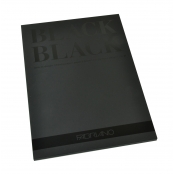 Papier Fabriano Noir Bloc A4 300g 20 feuil. ultranoir