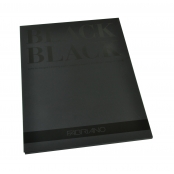Papier Fabriano Noir Bloc 24x32 300g 20 feuil. ultranoir
