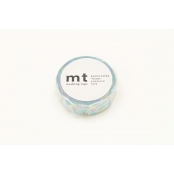 Masking Tape MT pavés ronds bleu - pool blue