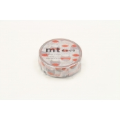 Masking Tape MT cercles orange - overlapped orange