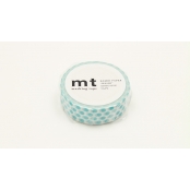 Masking Tape MT Pois bleu lagon - dot soda