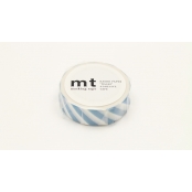 Masking Tape MT rayures bleu gris - stripe grayish sjy