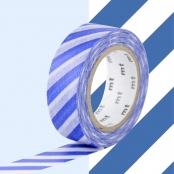 Masking Tape MT rayures bleu - stripe blue