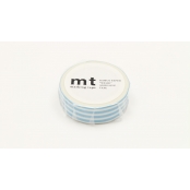 Masking Tape MT Lignes bleu glacier - border ice