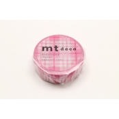 Masking Tape MT tartan écossais rose - check pink